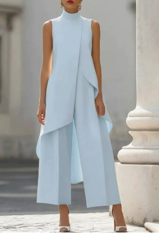 Catalina | Conjunto Elegante de Cuello Alto