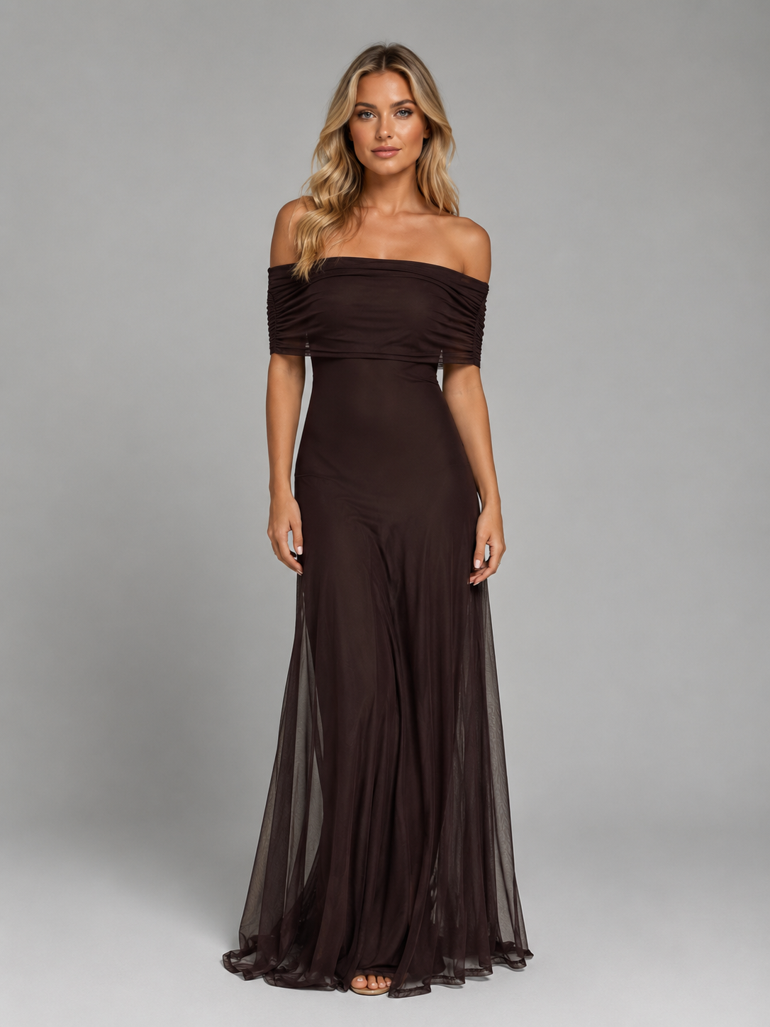 Constanza | Vestido con Hombros Descubiertos