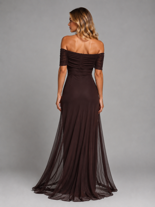 Constanza | Vestido con Hombros Descubiertos